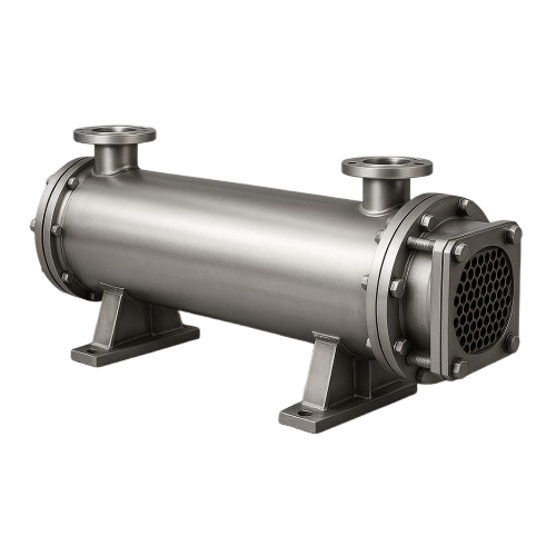 12- shell and tube heat exchanger