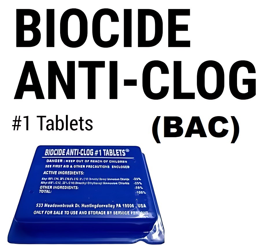 20- Biocide Anti-Clog Tablets(BAC)
